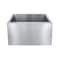 Gourmetier KUF212110BN Apron Front Farmhouse Single Bowl Kitchen Sink, Brushed KUF212110BN - alternate 6